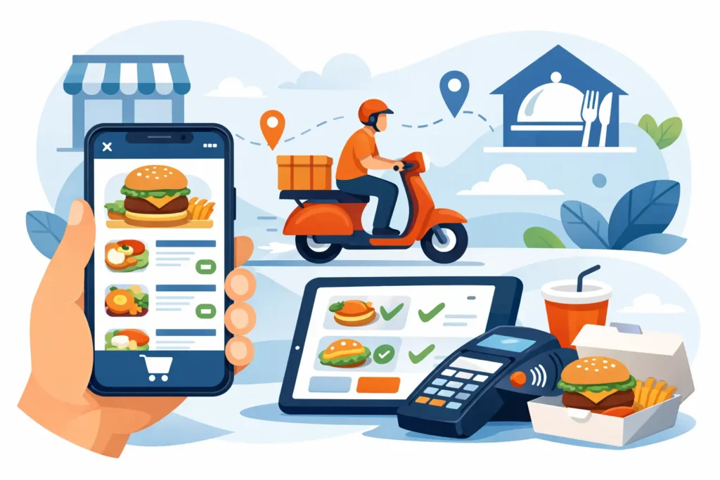 Cardápio digital para delivery vende mais