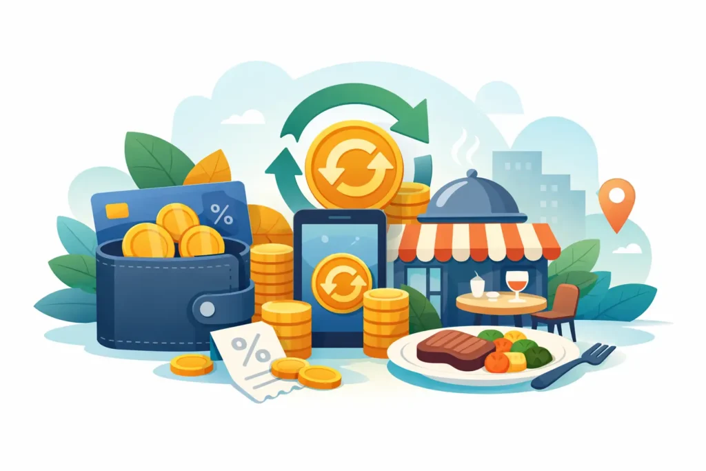 Cashback para restaurantes vale a pena?