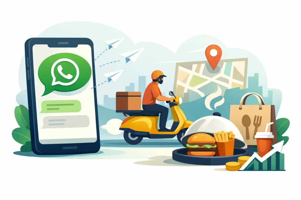 Disparo de WhatsApp para delivery vende mais?
