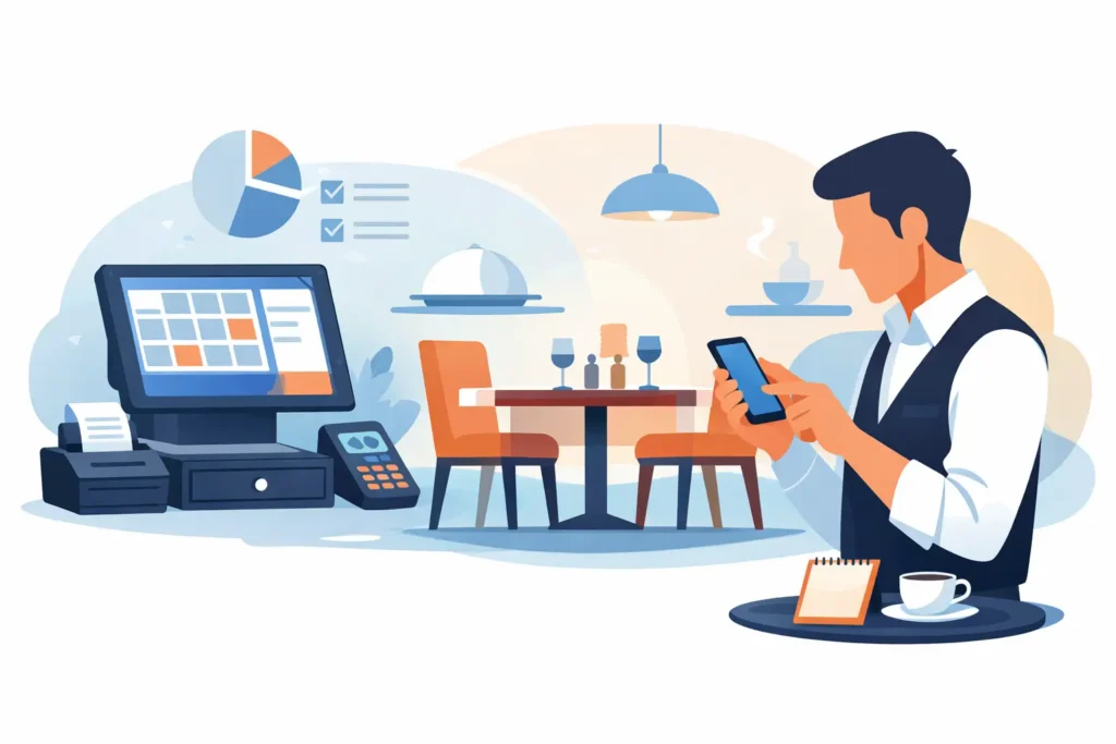 Sistema PDV, mesas e app para garçom