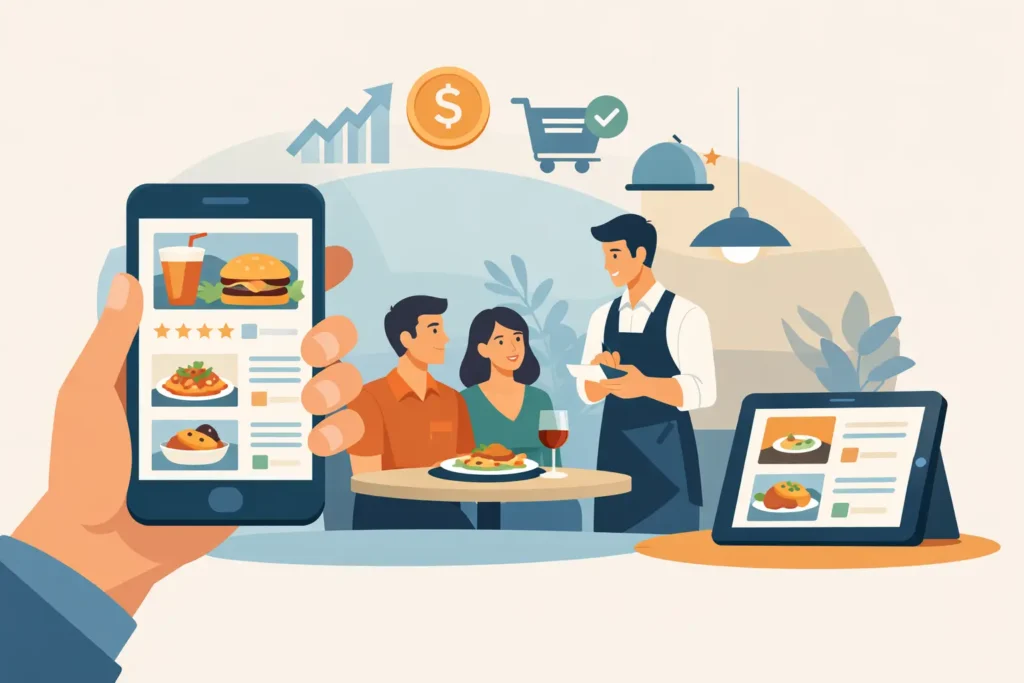 Cardápio digital que vende mais no seu restaurante
