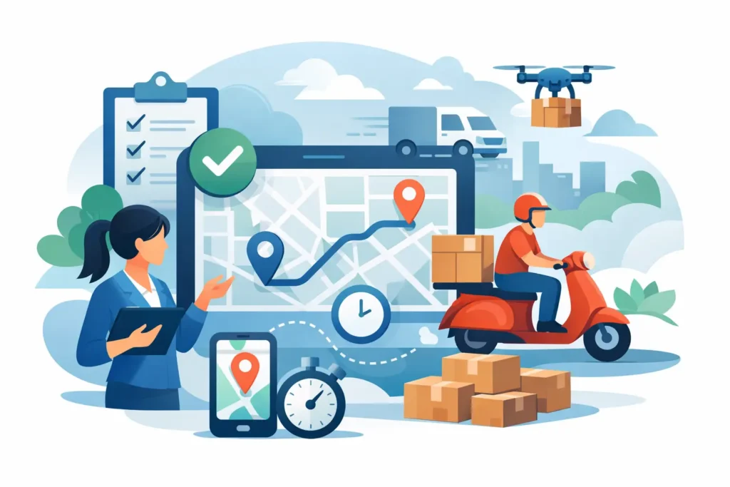 Controle de entregas para delivery na prática