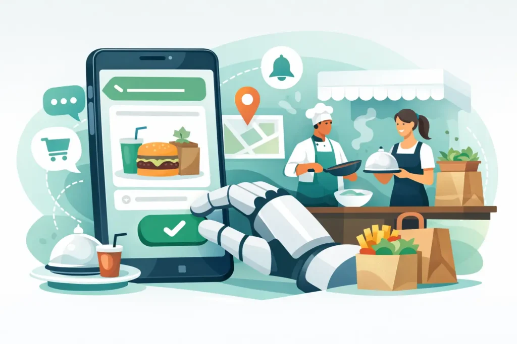 Pedido automatizado no WhatsApp para restaurantes