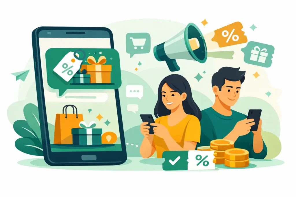 Campanhas promocionais no WhatsApp que vendem mais