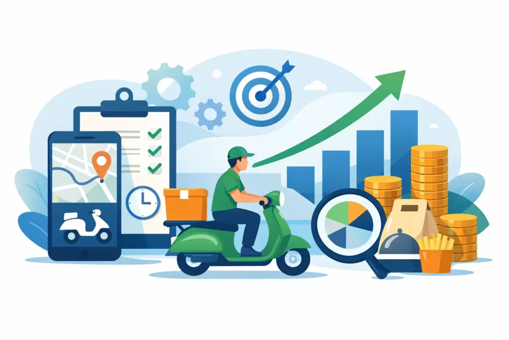 Métricas de delivery próprio que geram lucro