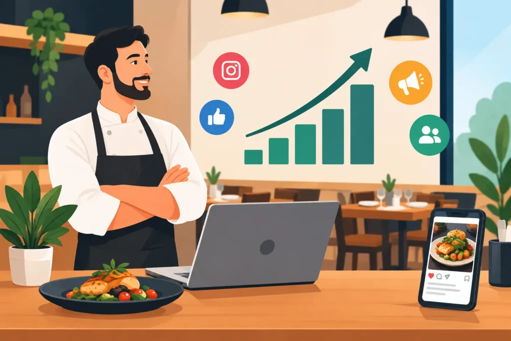 Guia de marketing para restaurantes que vende mais